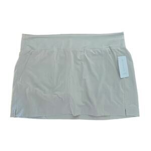 NWT Athleta Soho Skort Jupe Short mini Bone Beige Plus Size 24 active